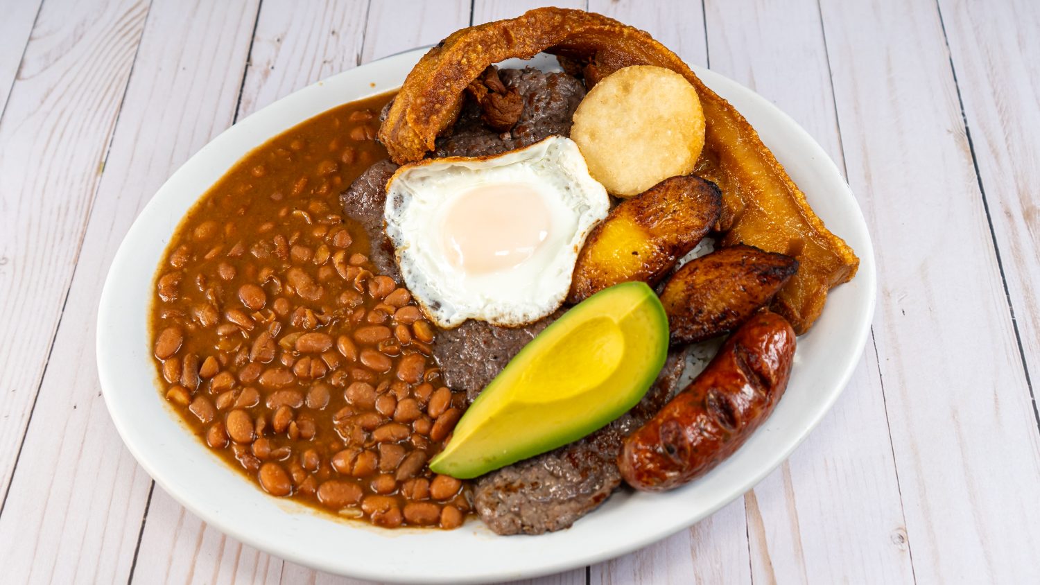 Bandeja paisa plated