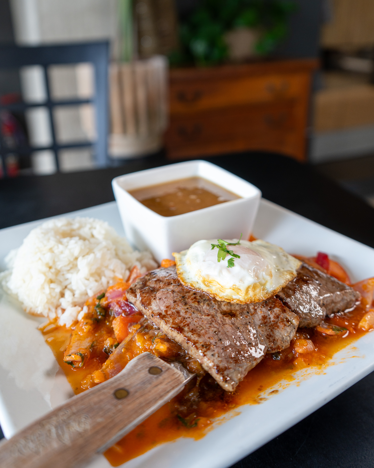 Bistec a Caballo