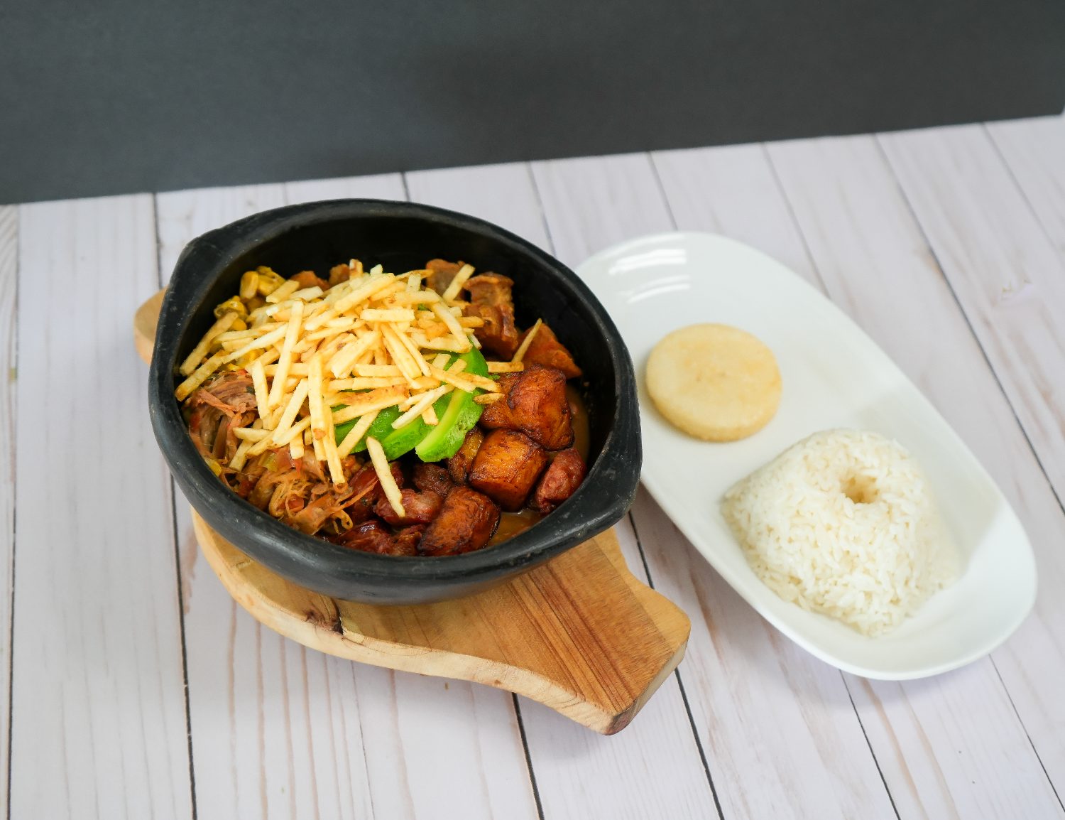 Cazuela in clay bowl