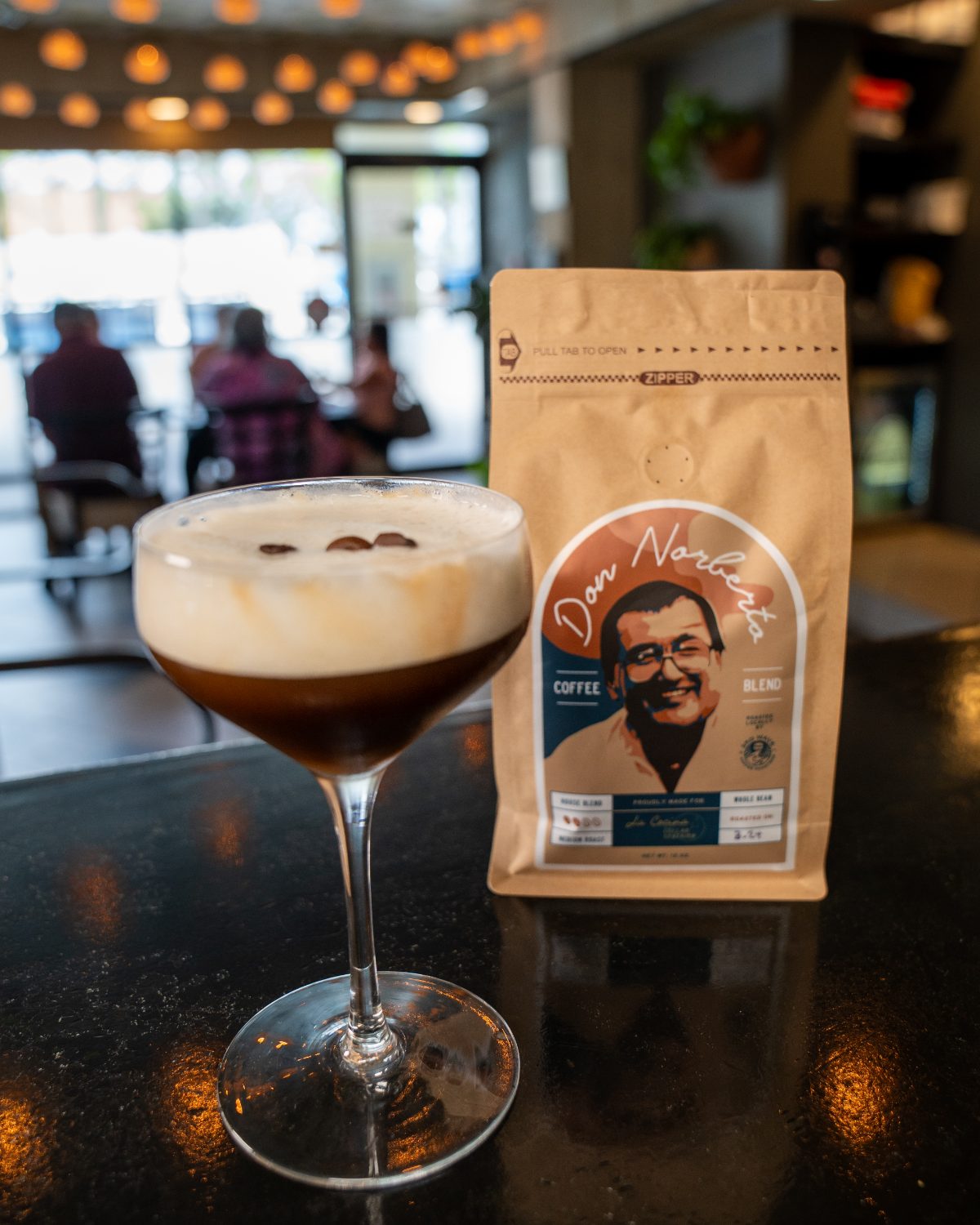 Don Norberto house coffee blend & espresso martini